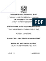 Problemas para El Estudio de La Guerrilla Del Partido de Los Pobres