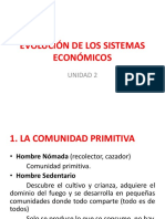 II Unidad Evolución Sist. Economicos