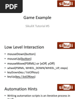 Game Example: Sikulix Tutorial #5