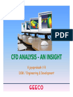 CFD Analysis An Insight