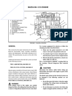 Mazda m4-121g Engine