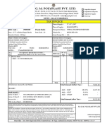 G. M. Polyplast Pvt. LTD.: Tax Invoice