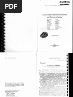 Diccionario Interdisciplinar de Hermeneutica PDF