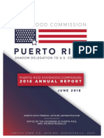 Report - Puerto Rico Statehood Commission - 2018 Annual Report - June 29, 2018 - FINAL