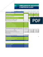 Simulador Valuation A Partir Do Lucro-Endeavor