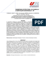 Análise de Desempenho Estrutural Do Subsolo de Uma Edificação em Brasília - DF