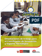 Orientaciones para Coordinador de Innovacion y Soporte Tecnologico PDF