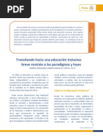 Ficha Educación Inclusiva Breve Revisión A Los Paradigmas y Leyescompressed