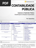 Ingressos e Dispêndios Públicos