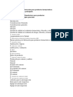 BUenas Prácticas de Fabricación para Productos Farmacéuticos 37 OMs