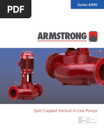 Split Coupled Vertical In-Line Pumps: File No.: Date: Supersedes: 43.10in Date