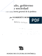 Bobbio, N. Estado, Gobierno y Sociedad (Cap. 3 Selección de Páginas)