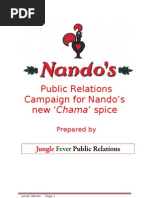 Julian Obubo - Nando's PR Campaign