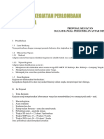 Proposal Kegiatan Perlombaan Antar Desa