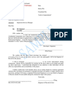 Subcontractor Appointment Letter Template PDF