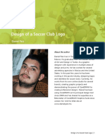 Design of A Soccer Club Logo: Daniel Paiz