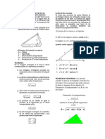 Relaciones Metricas en El Triangulo Oblicuangulo