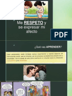 SESIÓN 10 - Me Respeto y Sé Expresar Mi Afecto (PFRH)