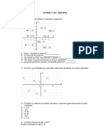 Atividades7 Ano. Matemática