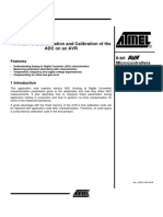 AVR120: Characterization and Calibration of The Adc On An Avr