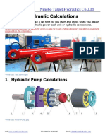 Hydraulic Calculations