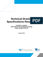 VCE Technical Drawing Specs