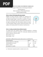 Discussion Questions For COMSOL Multiphysics Modelling