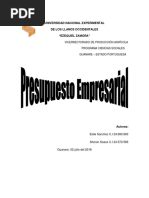 Presupuesto Empresarial - Docx1