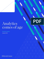 McKinsey. Analytics Comes of Age. March 2018 PDF