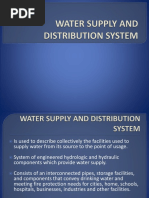 Water Supply and Distribution System PDF