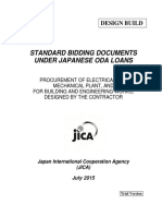 Sample Bidding Documents Under Japanese ODA Loans (Design Build)