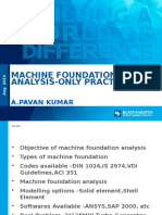 Machine Foundation Design PDF