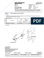 Service Bulletin: Service Business Section Engine Department Engine & Energy Division