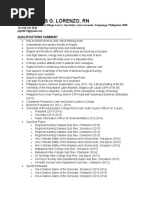 Resume Format - RN (As of 07.20.17)