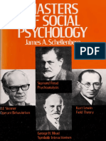 Masters of Social Psychology - Schellenberg, James A., 1932