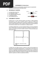 Experimento 6 Diodo Zener