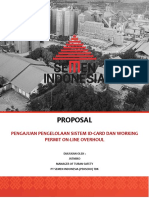 Proposal Pengajuan Pengelolaan Sistem ID-Card Dan Working Permit Onlie