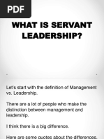 Servant Leadership by Redssomar