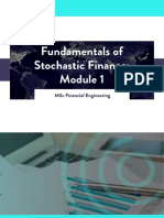 WQU FundamentalsofStochasticFinance m1