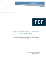 Ejercicios de Desintegracion Mecanica-Yanira Pineiro