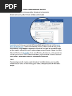 Funciones para Realizar Cálculos en Tablas de Microsoft Word 2016