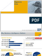 Business Intelligence Value Proposition