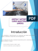 Asepsia y Antisepsia Masoterapia