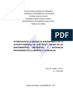 Optimizacion Gestion Mantenimiento Superintendencia Basado Mantenimientos Preventivos