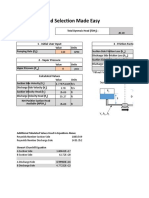 PumpSizing Selection