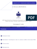 Study of Low Drop-Out Voltage Regulator: Amit Kumar (2013VLSI-01)