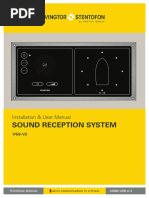 Zenitel Sound Reception Vss-V2 Installation User Manual v1.4