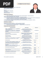 Curriculum Vitae Mayo 2018