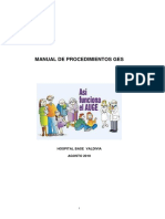 Manual de Procedimientos y Organizacion GES PDF