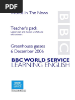 Words in The News: Lesson Plan and Student Worksheets With Answers